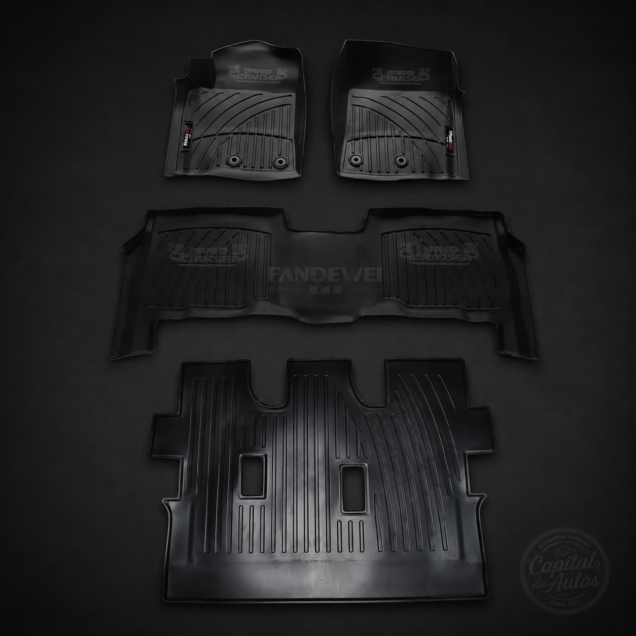 Alfombra Toyota Land Cruiser LC200 2008-2021 Pasajeros AF