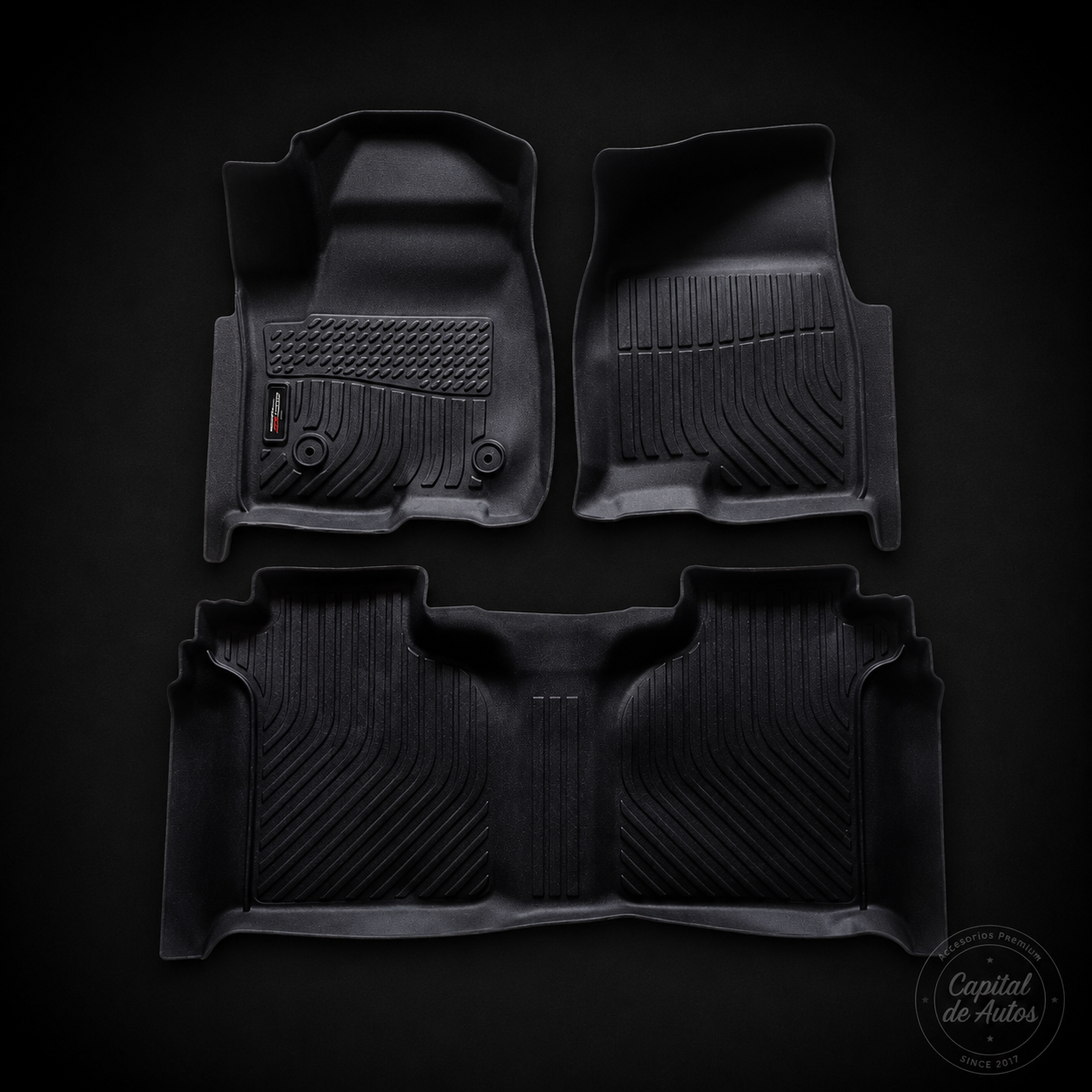 Alfombra Chevrolet Silverado 2019+ Pasajeros Cajon Bajo Asiento AY