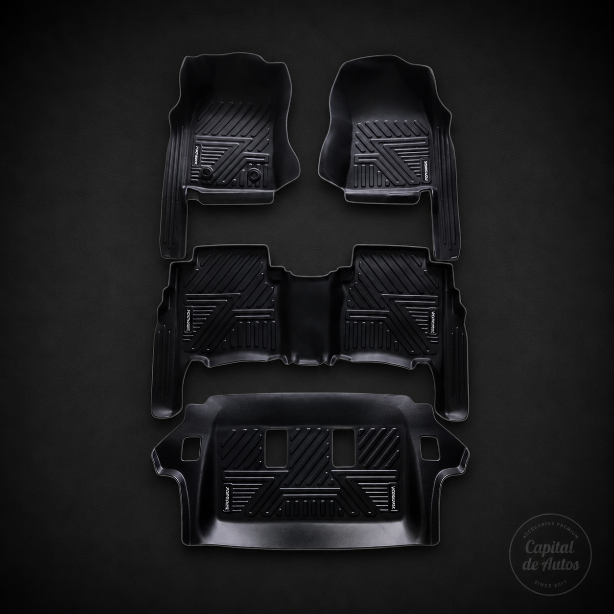 Alfombra Toyota Fortuner 2006-2015 Pasajeros KQ