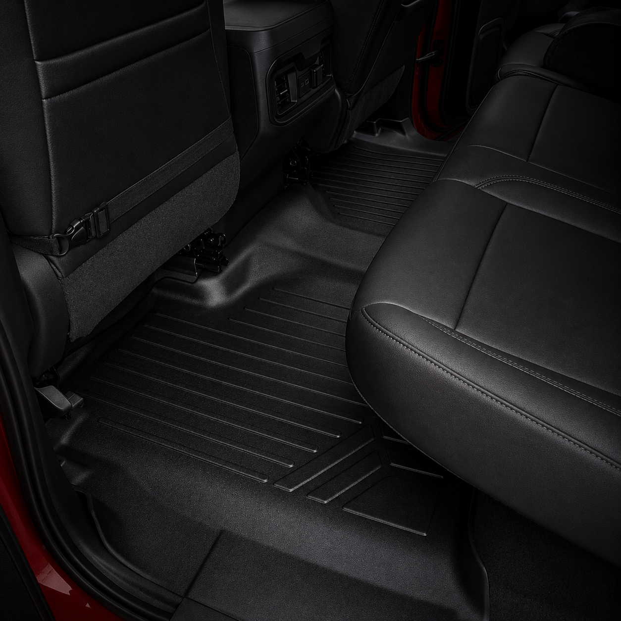 Alfombra Chevrolet Silverado 2019+ Pasajeros Cajon Bajo Asiento RC