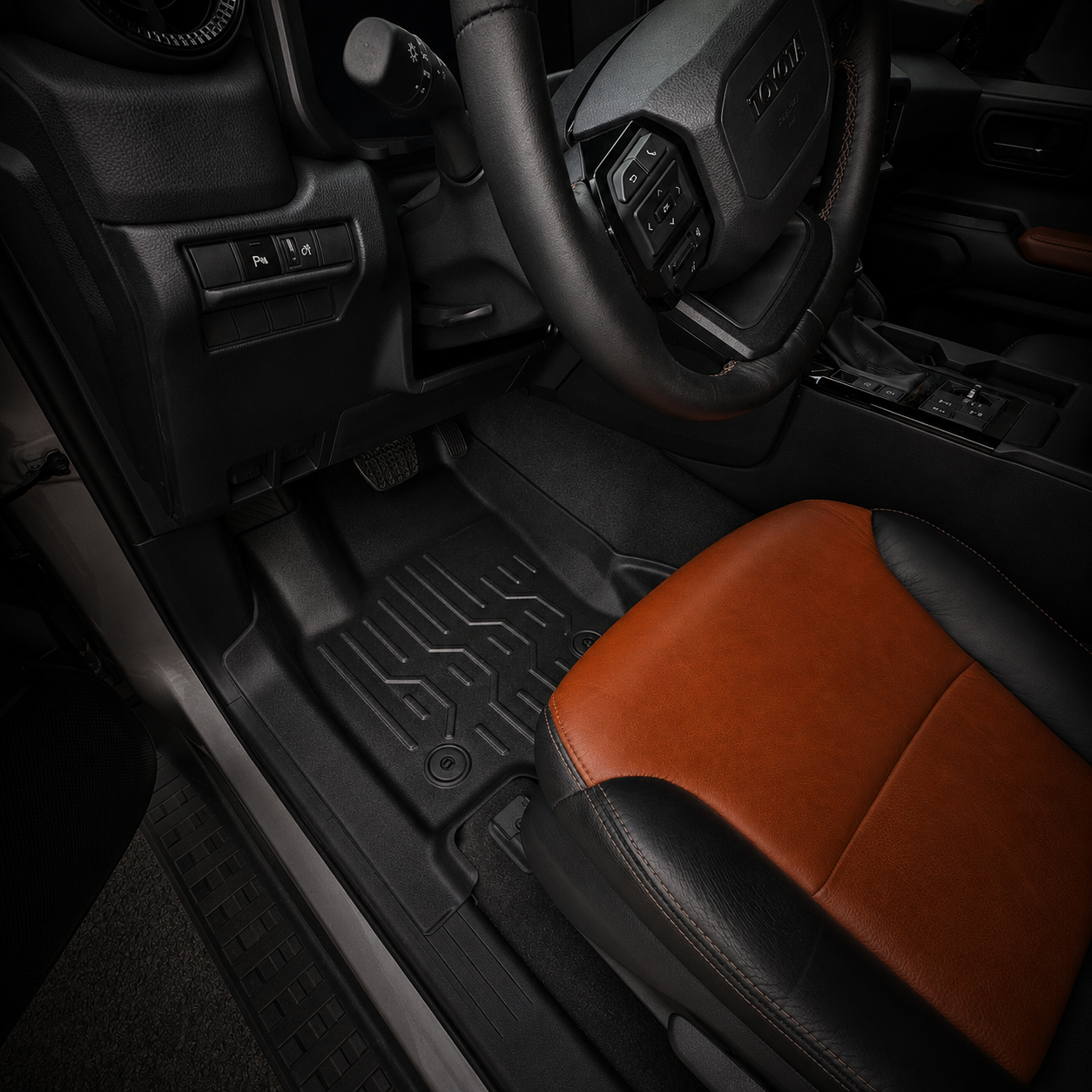 Alfombra Toyota Land Cruiser Prado 2025+ Pasajeros Sin Hielera AF