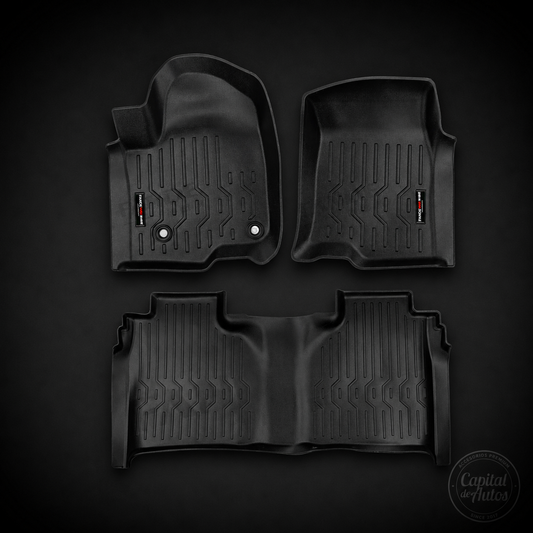Alfombra Chevrolet Silverado 2019+ Pasajeros Cajon Bajo Asiento AF