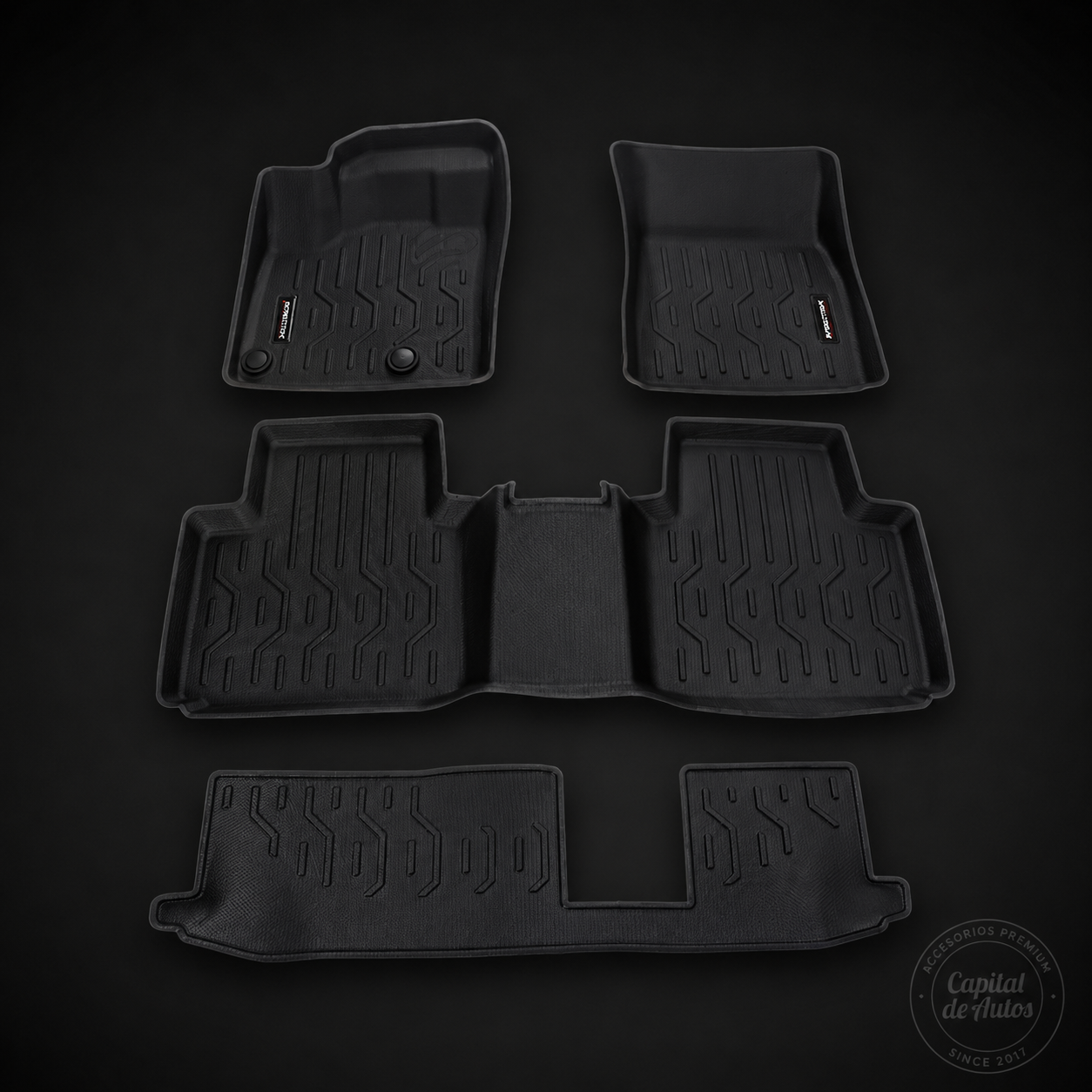Alfombra Mitsubishi Outlander 2021+ 7 Pasajeros AF