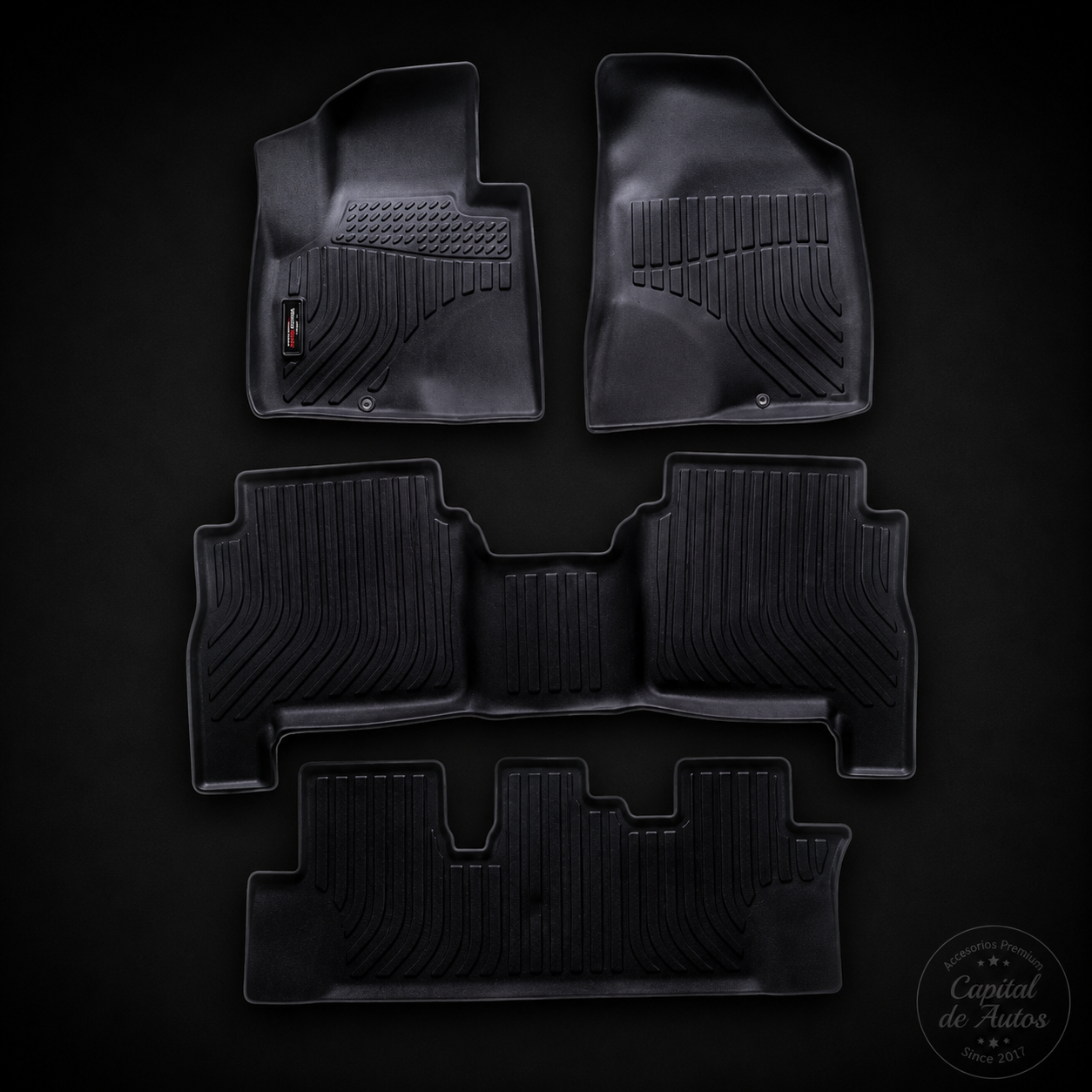 Alfombra Hyundai Santa Fe 2006-2012 7 Pasajeros AY