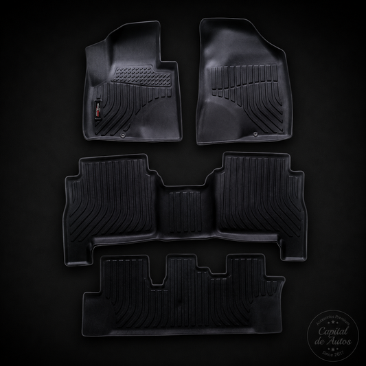 Alfombra Hyundai Santa Fe 2006-2012 7 Pasajeros AY