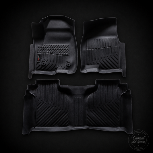 Alfombra Chevrolet Silverado 2019+ Pasajeros Cajon Bajo Asiento AY