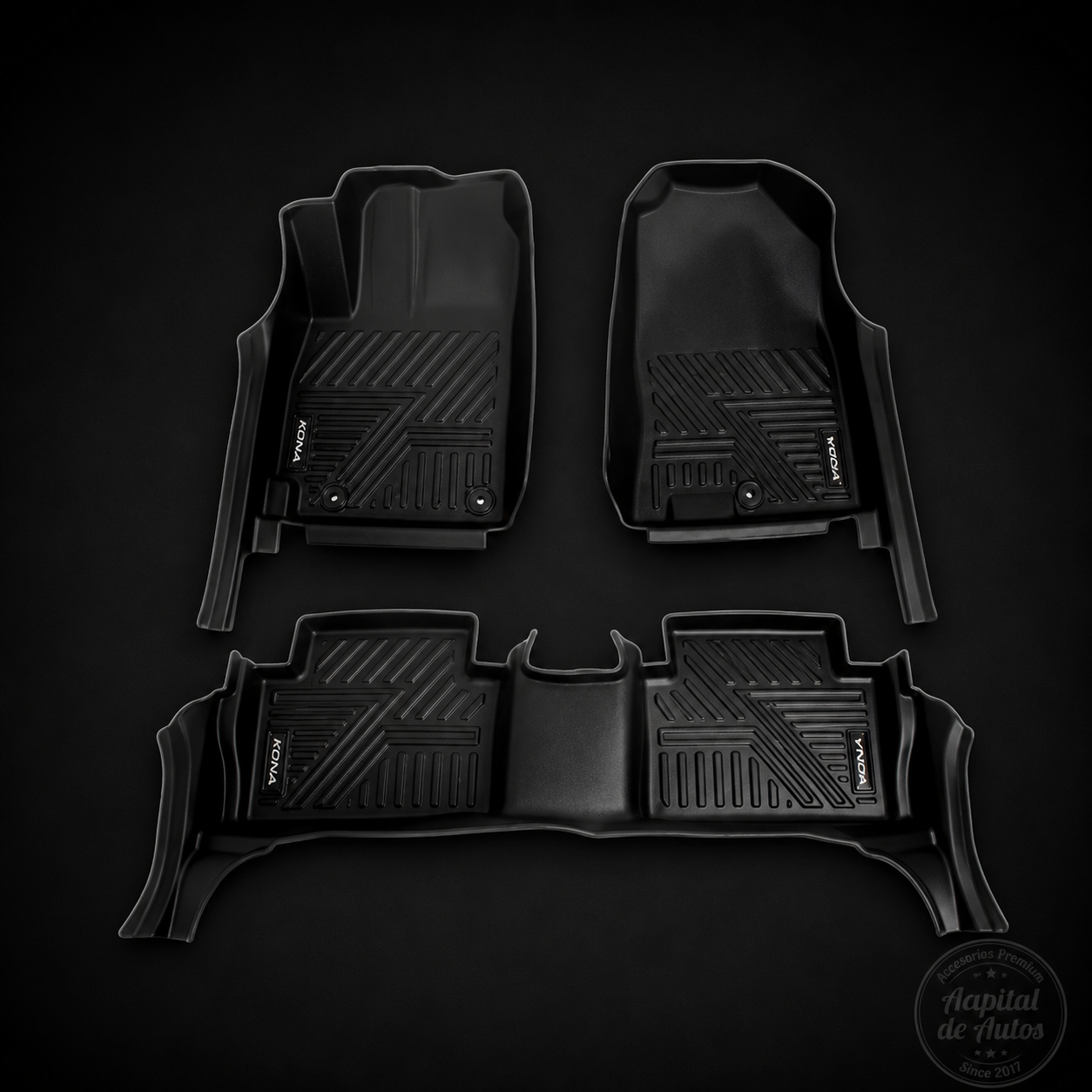 Alfombra Hyundai Kona Gasolina 2017-2023 Pasajeros KQ