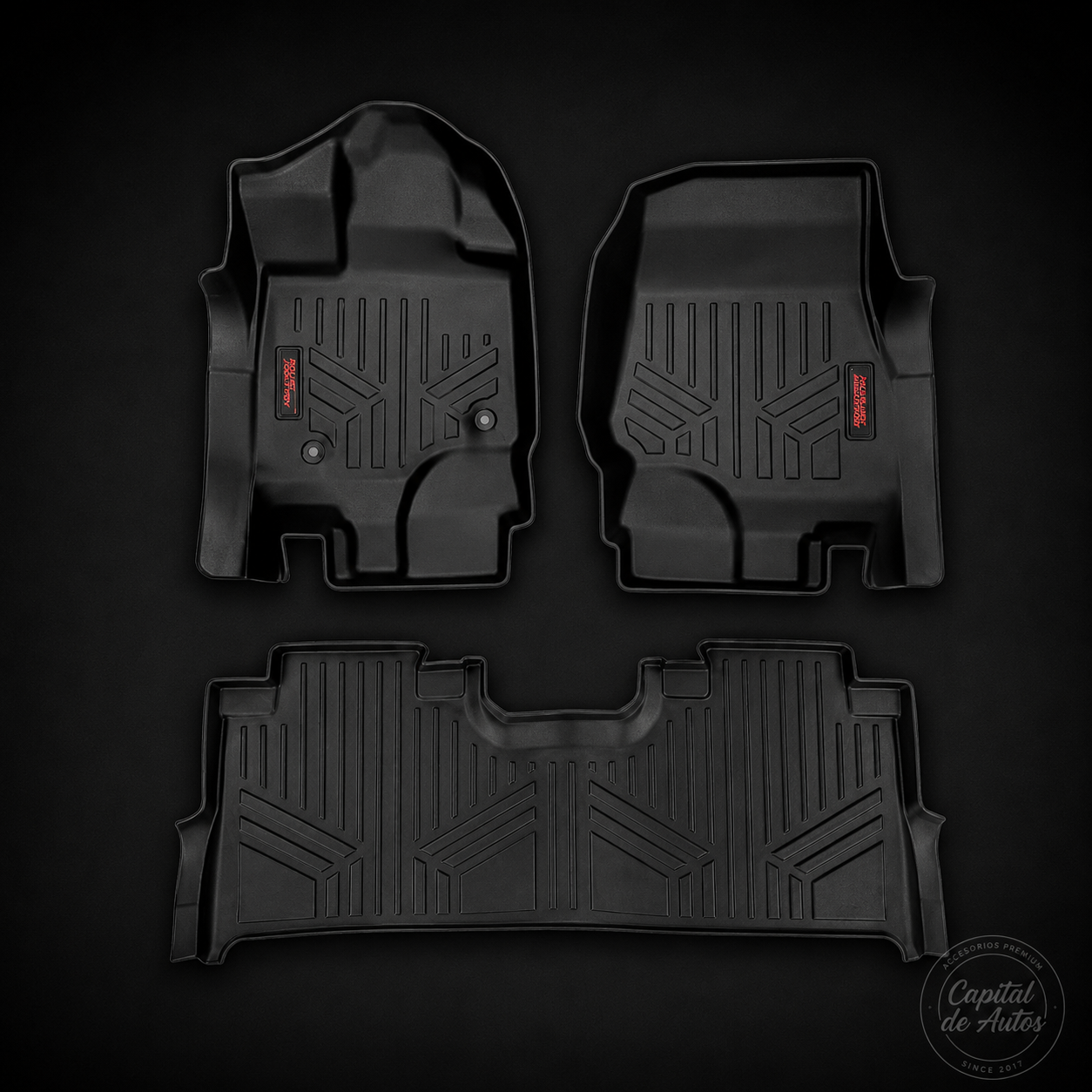 Alfombra Ford F150 2015+ Pasajeros Cajon Bajo Asiento RC