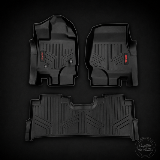 Alfombra Ford F150 2015+ Pasajeros Cajon Bajo Asiento RC