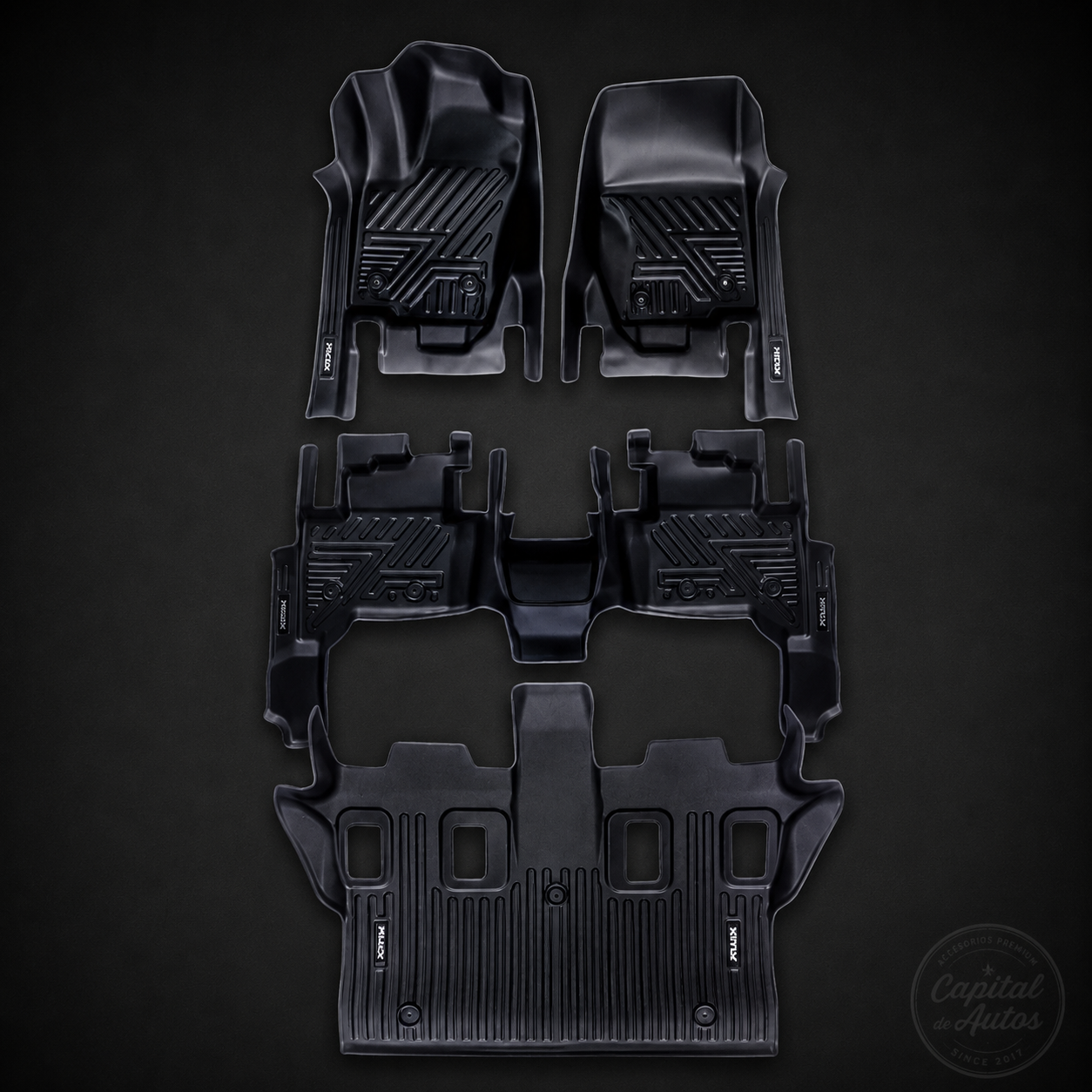Alfombra Toyota Land Cruiser Prado 2025+ Pasajeros Con Hielera KQ