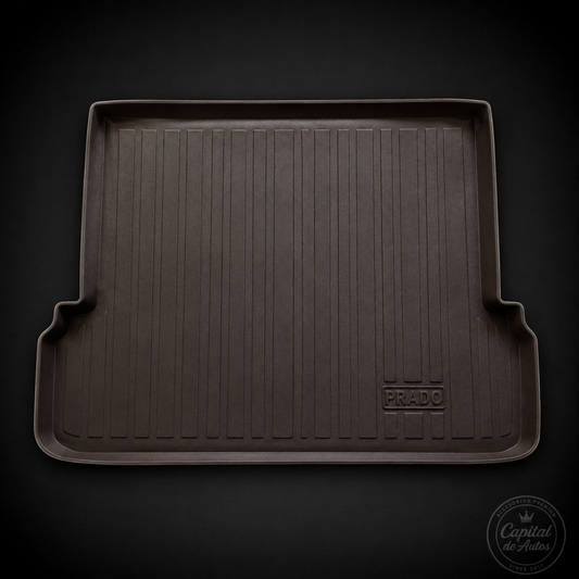 Alfombra Toyota Land Cruiser Prado 2010-2024 7 Pasajeros Cajuela Color Café AF