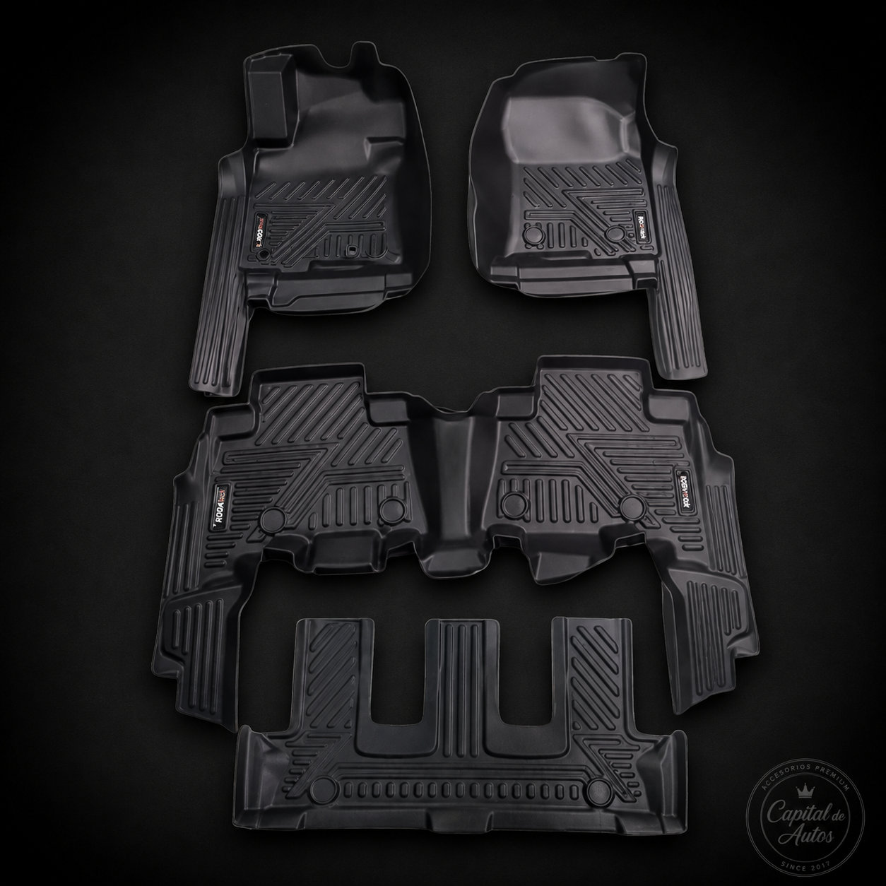 Alfombra Toyota Land Cruiser Prado 2010-2024 Pasajeros KQ