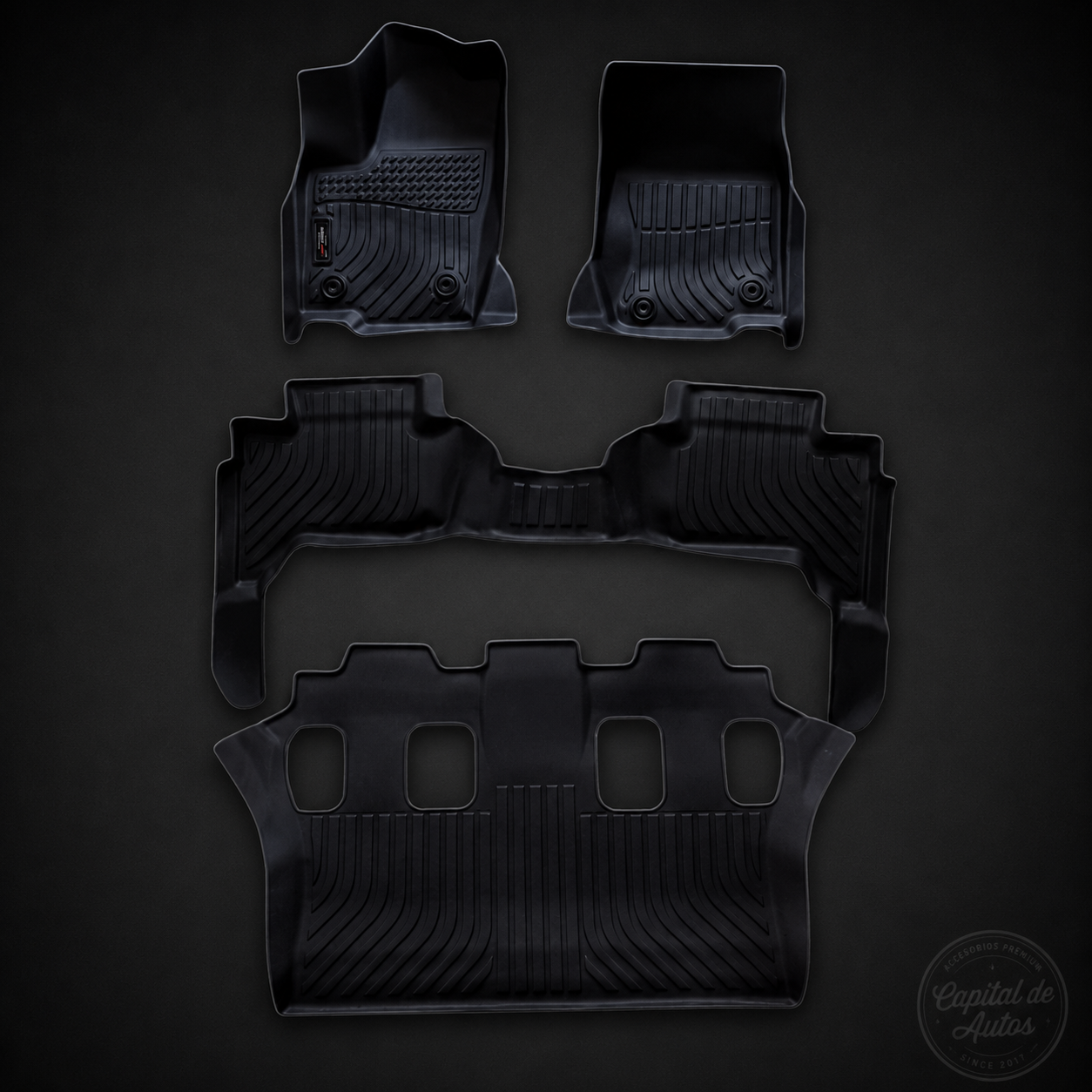 Alfombra Toyota Land Cruiser Prado 2025+ Pasajeros Con Hielera AY