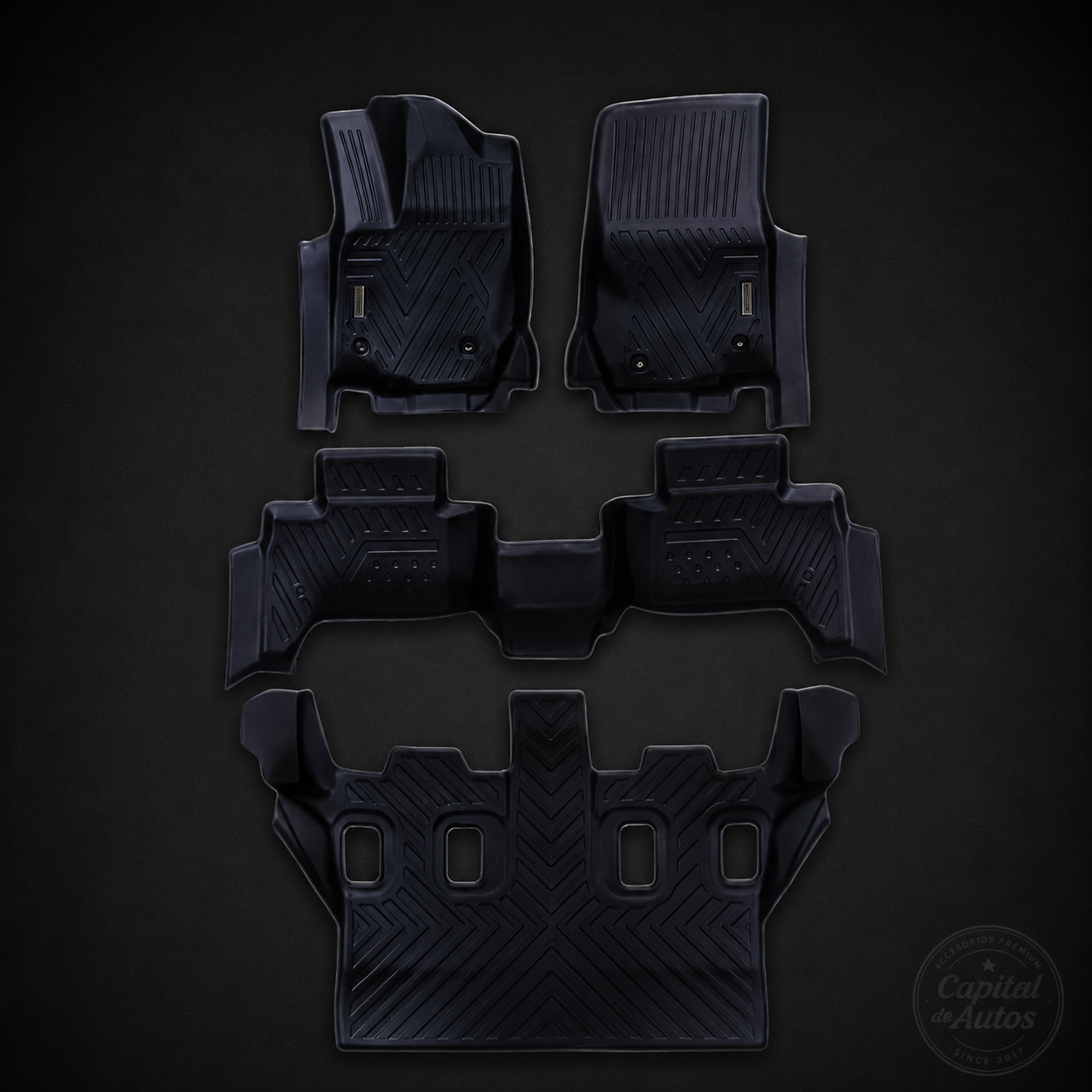 Alfombra Toyota Land Cruiser Prado 2025+ Pasajeros Con Hielera SJ