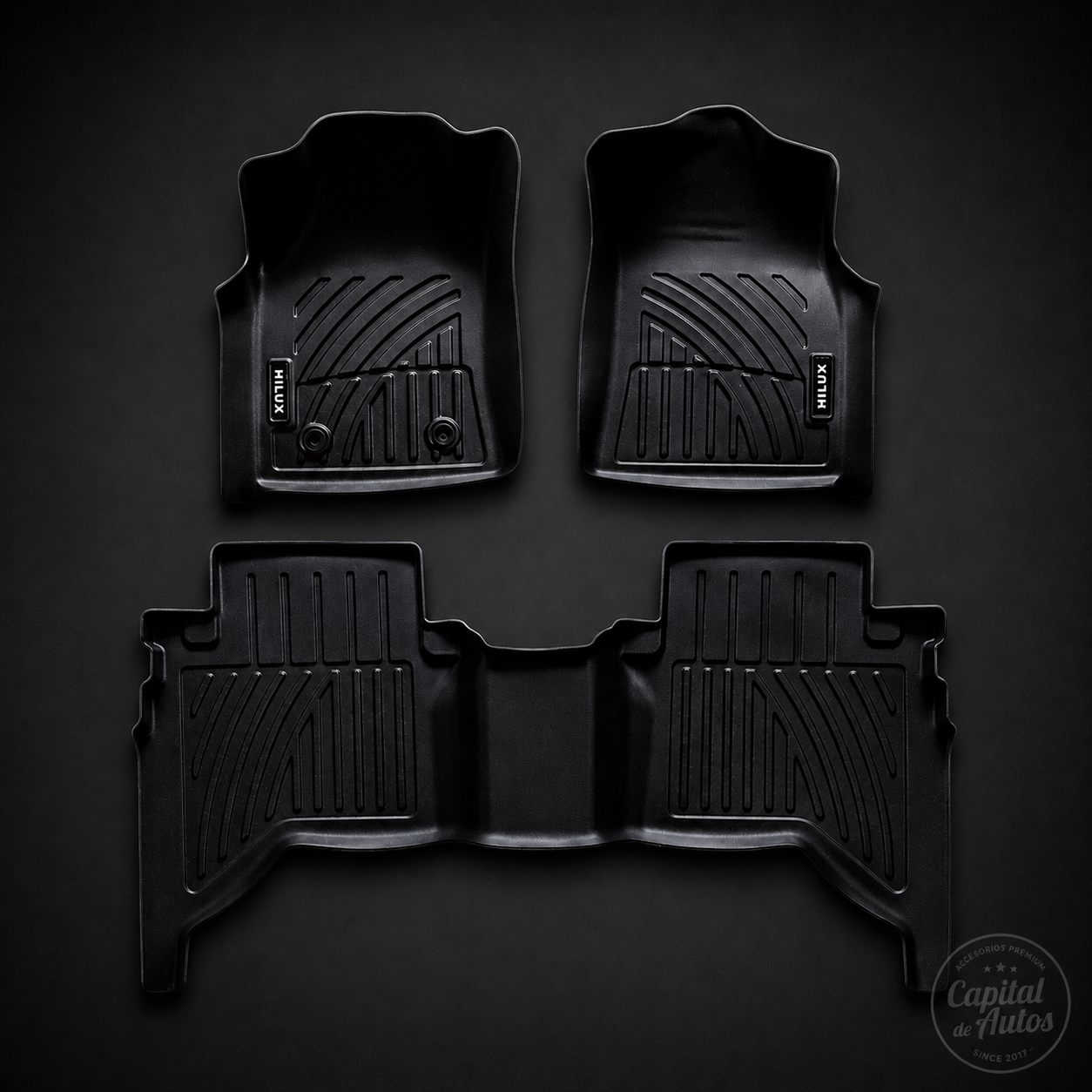 Alfombra Toyota Hilux 2006-2015 Pasajeros 4 Puertas TP